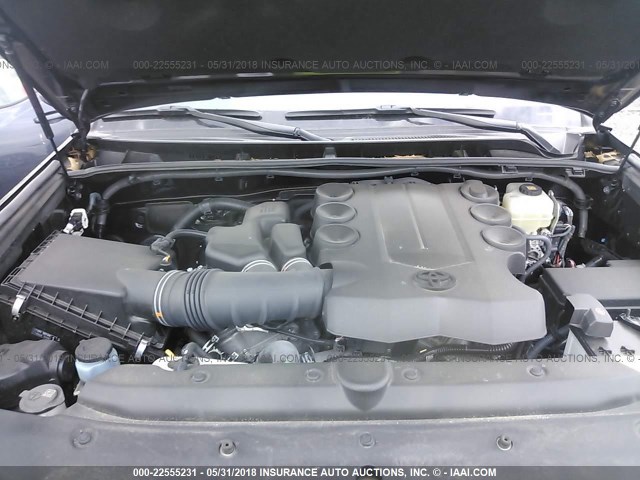 JTEBU5JR8H5459455 - 2017 TOYOTA 4RUNNER SR5 PREM/LTDL/TRAIL/TRD 黑色 照片 10