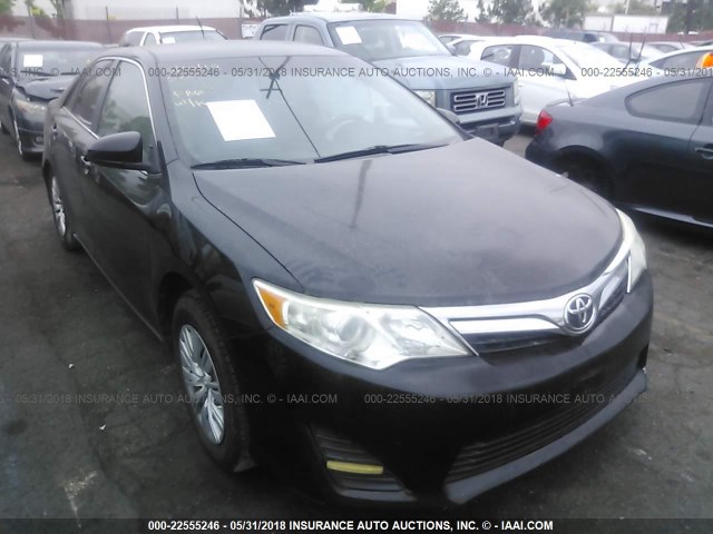 4T1BF1FK0DU230038 - 2013 TOYOTA CAMRY L/SE/LE/XLE 黑色 照片 1