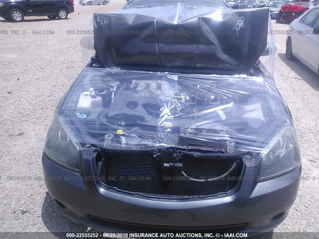 1N4BL11D45N441945 - 2005 NISSAN ALTIMA SE/SL/SE-R GRAY photo 6