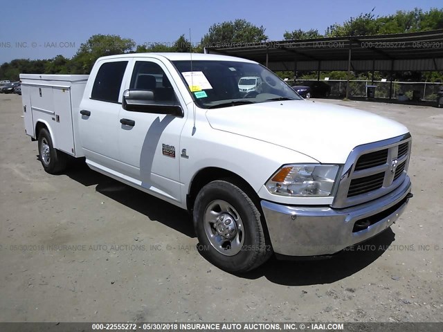 3C6TD4HL3CG332920 - 2012 DODGE RAM 2500 ST WHITE photo 1