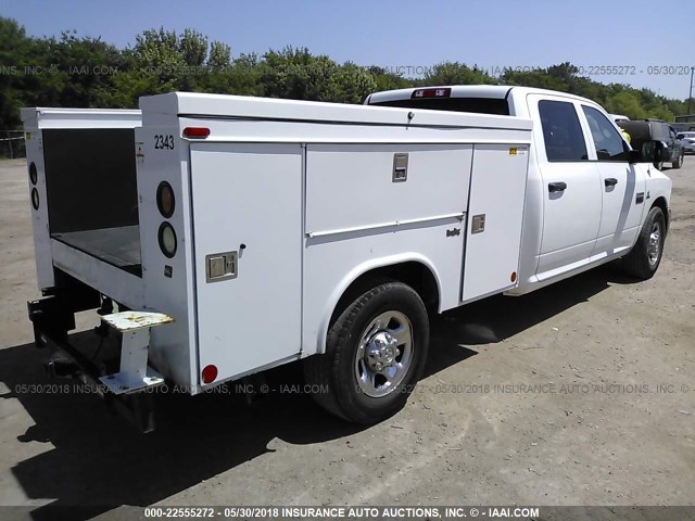 3C6TD4HL3CG332920 - 2012 DODGE RAM 2500 ST WHITE photo 4