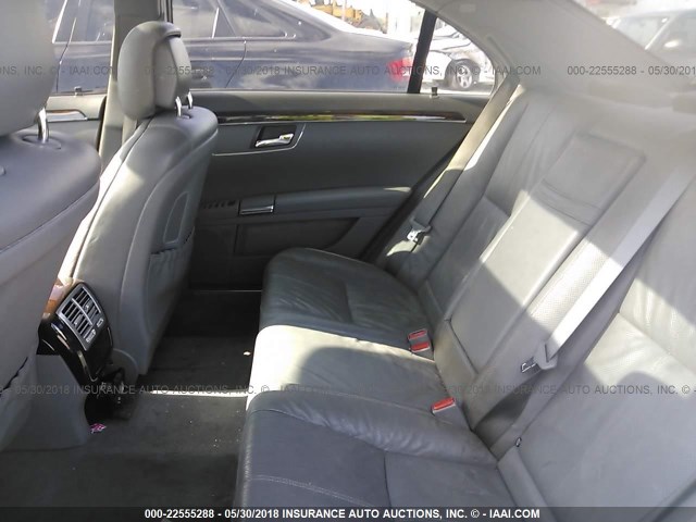 WDDNG71X07A106755 - 2007 MERCEDES-BENZ S 550 银色 照片 8