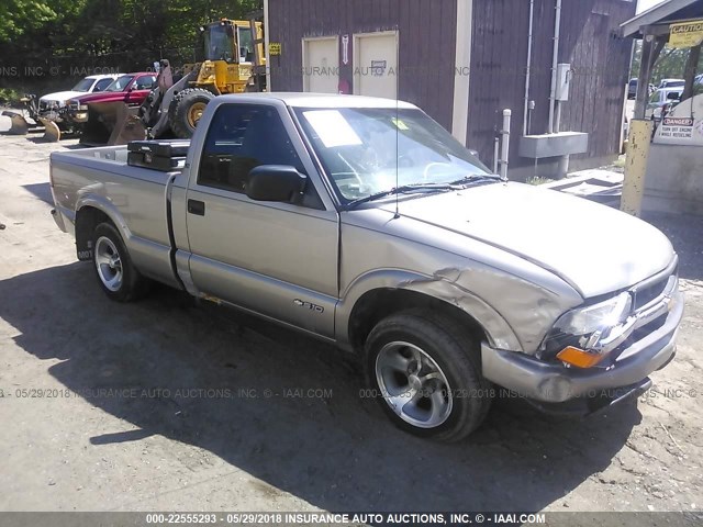 1GCCS145628125091 - 2002 CHEVROLET S TRUCK S10 TAN photo 1