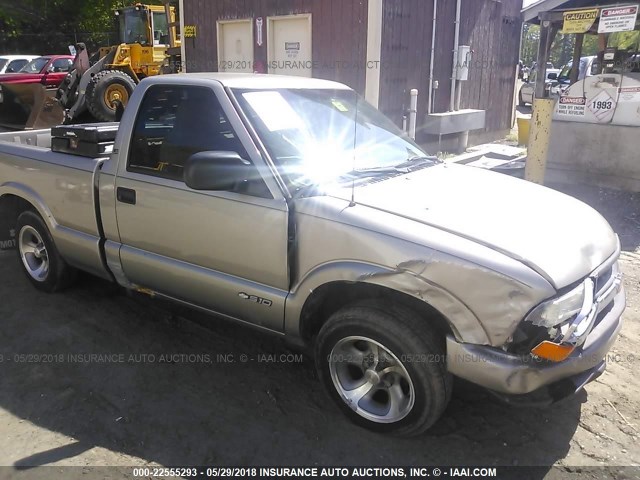 1GCCS145628125091 - 2002 CHEVROLET S TRUCK S10 TAN photo 6