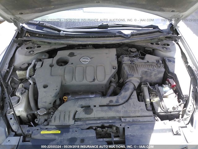 1N4AL21E78C244133 - 2008 NISSAN ALTIMA 2.5/2.5S GRAY photo 10