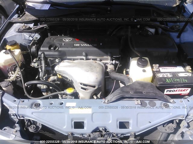 4T1CE38P46U719895 - 2006 TOYOTA CAMRY SOLARA SE/SLE Mavi foto 10