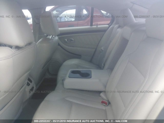 1FAHP2FW6AG134774 - 2010 FORD TAURUS LIMITED TAN photo 8