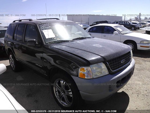 1FMZU72K12ZC52496 - 2002 FORD EXPLORER XLS BLACK photo 1