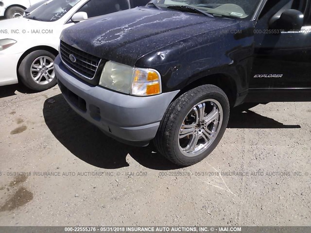 1FMZU72K12ZC52496 - 2002 FORD EXPLORER XLS BLACK photo 6