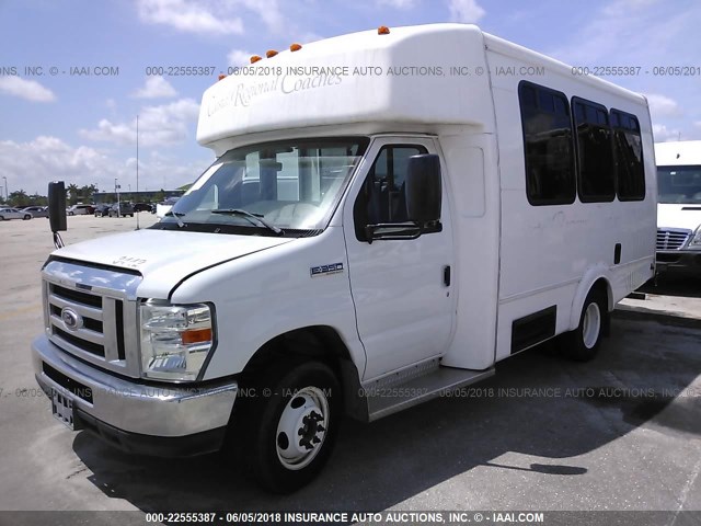 1FDEE3FSXEDB17713 - 2014 FORD ECONOLINE E350 SUPER DUTY CTWAY VAN Unknown photo 2