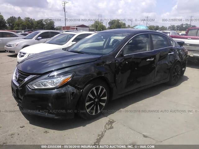 1N4AL3AP9JC126162 - 2018 NISSAN ALTIMA 2.5/S/SV/SL/SR BLACK photo 2