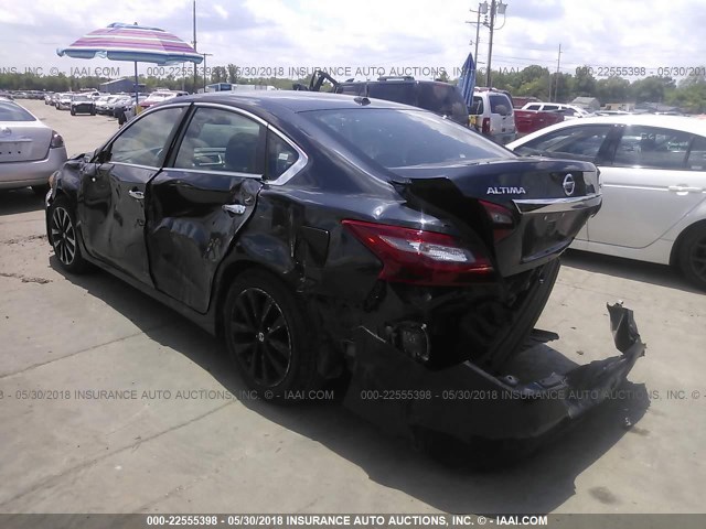 1N4AL3AP9JC126162 - 2018 NISSAN ALTIMA 2.5/S/SV/SL/SR BLACK photo 3