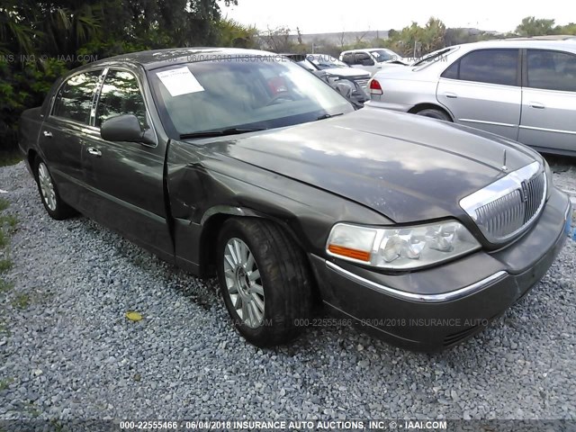 1LNHM83W14Y612555 - 2004 LINCOLN TOWN CAR ULTIMATE GRAY photo 1