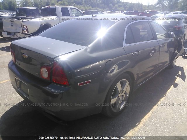 1G1ZH57B39F253689 - 2009 CHEVROLET MALIBU 1LT 灰色 照片 4