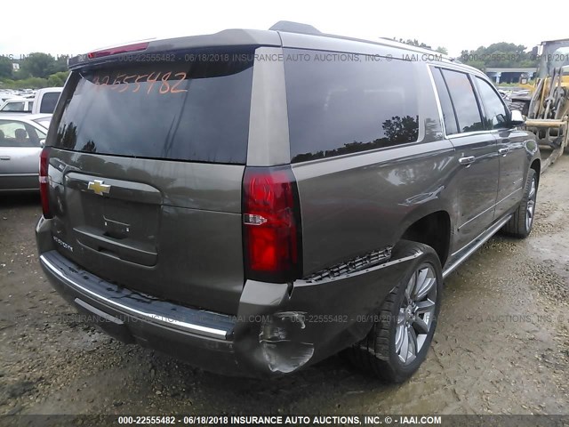 1GNSCJKC3GR246700 - 2016 CHEVROLET SUBURBAN C1500 LTZ TAN photo 6