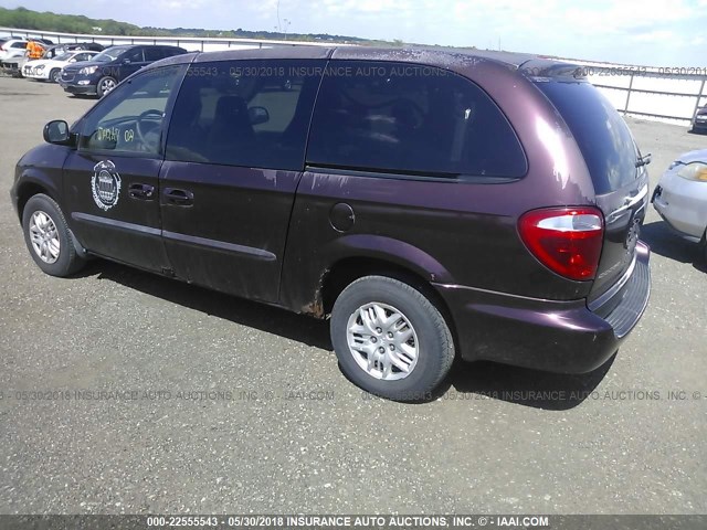 1D4GP44333B304389 - 2003 DODGE GRAND CARAVAN SPORT RED photo 3