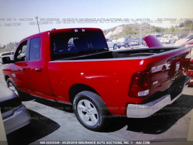 1C6RR6GP3DS659968 - 2013 RAM 1500 SLT RED photo 3