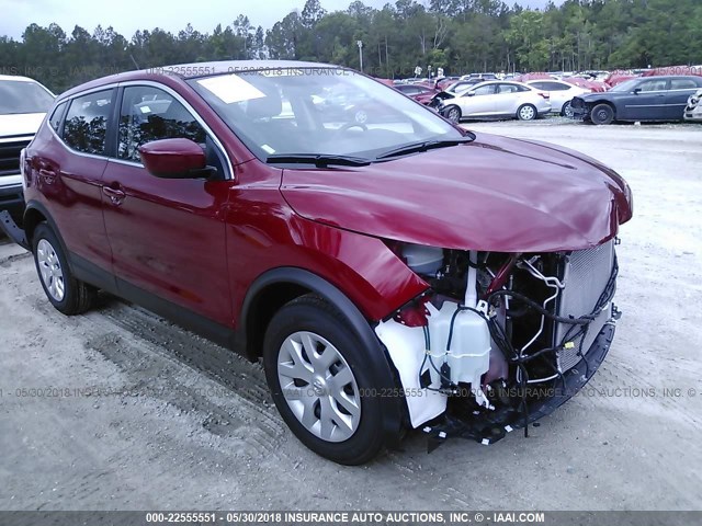 JN1BJ1CRXJW250594 - 2018 NISSAN ROGUE RED photo 1