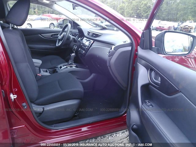 JN1BJ1CRXJW250594 - 2018 NISSAN ROGUE RED photo 5