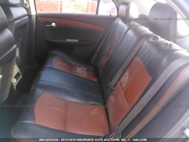 1G1ZK57768F218141 - 2008 CHEVROLET MALIBU LTZ GRAY photo 8