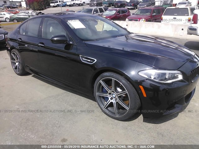 WBSFV9C5XED593477 - 2014 BMW M5 BLACK photo 1