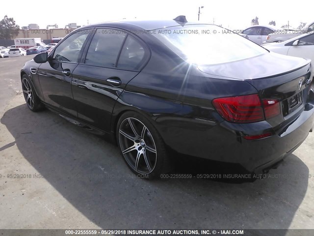 WBSFV9C5XED593477 - 2014 BMW M5 BLACK photo 3