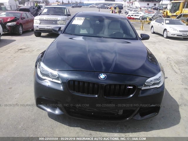 WBSFV9C5XED593477 - 2014 BMW M5 BLACK photo 6