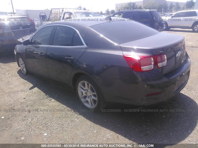 1G11D5RR7DF113432 - 2013 CHEVROLET MALIBU 1LT 灰色 照片 3