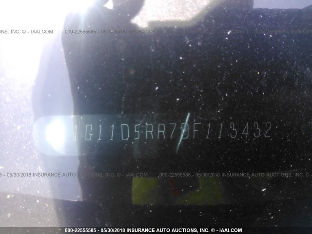 1G11D5RR7DF113432 - 2013 CHEVROLET MALIBU 1LT 灰色 照片 9