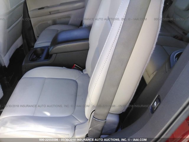 1FM5K7F83DGB26920 - 2013 FORD EXPLORER LIMITED 红色 照片 8