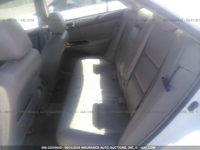 4T1BF30K32U028845 - 2002 TOYOTA CAMRY LE/XLE/SE 白色 照片 8