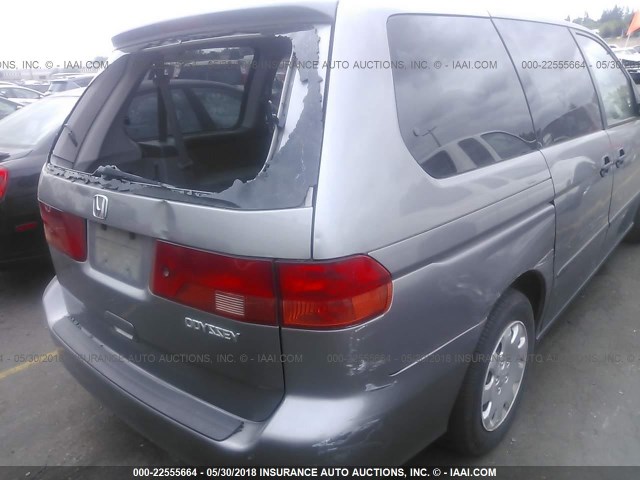 2HKRL1857XH504482 - 1999 HONDA ODYSSEY LX GRAY photo 6