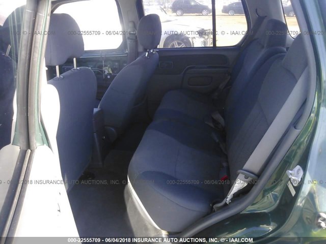 5N1ED28Y72C505305 - 2002 NISSAN XTERRA XE/SE GREEN photo 8