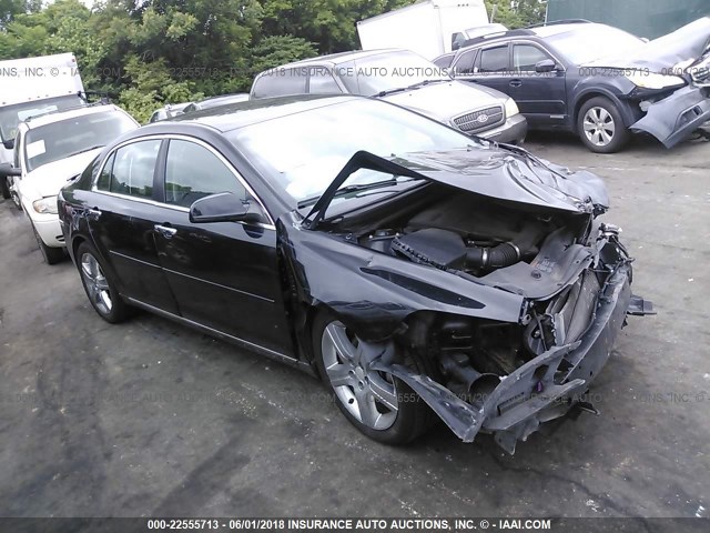 1G1ZC5E00CF196066 - 2012 CHEVROLET MALIBU 1LT 黑色 照片 1