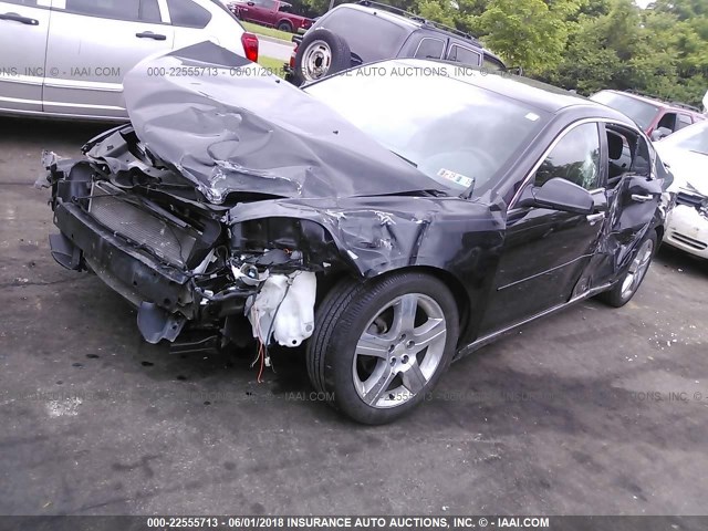 1G1ZC5E00CF196066 - 2012 CHEVROLET MALIBU 1LT 黑色 照片 2