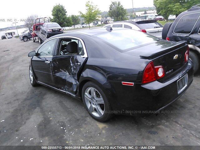 1G1ZC5E00CF196066 - 2012 CHEVROLET MALIBU 1LT 黑色 照片 3