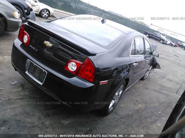 1G1ZC5E00CF196066 - 2012 CHEVROLET MALIBU 1LT 黑色 照片 4