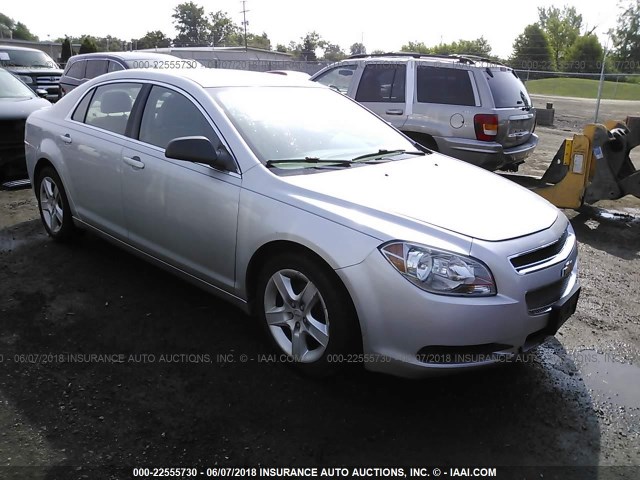 1G1ZB5E13BF335083 - 2011 CHEVROLET MALIBU LS Gümüş foto 1