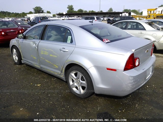 1G1ZB5E13BF335083 - 2011 CHEVROLET MALIBU LS Gümüş foto 3