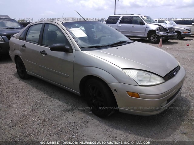 1FAFP3435YW154181 - 2000 FORD FOCUS SE/SE SPORT TAN photo 1