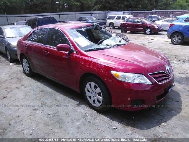 4T4BF3EK6AR068317 - 2010 TOYOTA CAMRY SE/LE/XLE 红色 照片 1