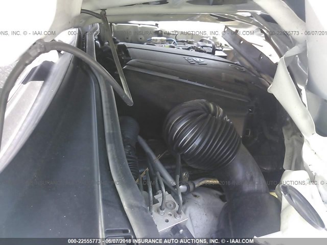 5TELU42N65Z132477 - 2005 TOYOTA TACOMA DOUBLE CAB თეთრი ფოტო 10