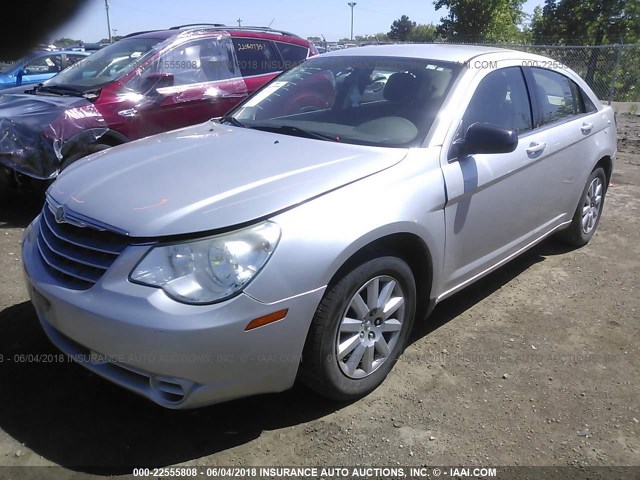 1C3CC4FB8AN143355 - 2010 CHRYSLER SEBRING TOURING SILVER photo 2