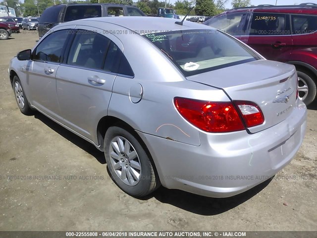 1C3CC4FB8AN143355 - 2010 CHRYSLER SEBRING TOURING SILVER photo 3