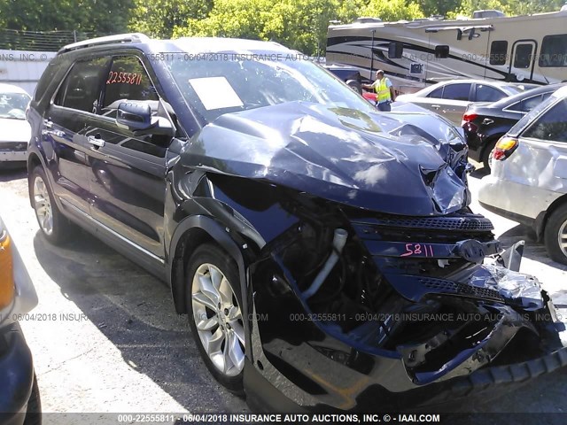 1FMHK8F82CGA02655 - 2012 FORD EXPLORER LIMITED BLACK photo 1