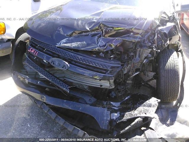 1FMHK8F82CGA02655 - 2012 FORD EXPLORER LIMITED 黑色 照片 6