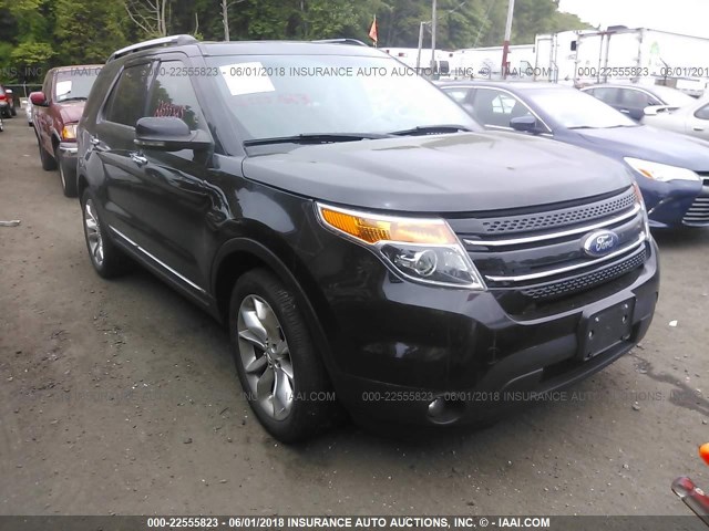 1FMHK8F89CGA06671 - 2012 FORD EXPLORER LIMITED შავი ფოტო 1