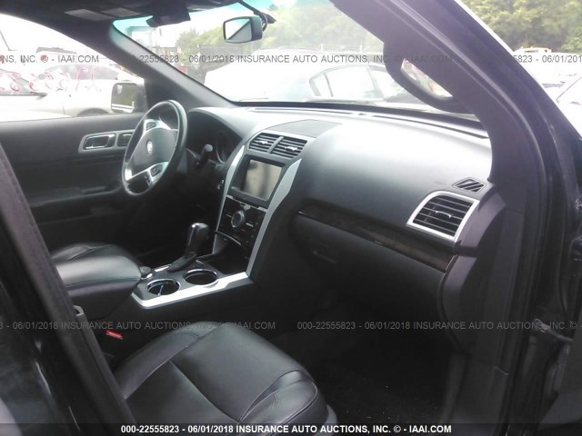 1FMHK8F89CGA06671 - 2012 FORD EXPLORER LIMITED შავი ფოტო 5
