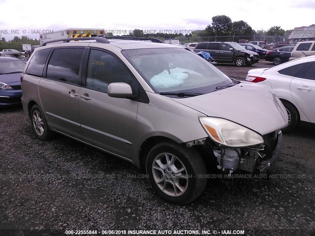 5TDZA22C25S328239 - 2005 TOYOTA SIENNA XLE/XLE LIMITED TAN photo 1