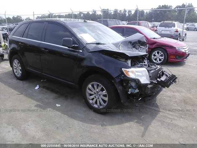 2FMDK39C78BA56548 - 2008 FORD EDGE LIMITED BLACK photo 1